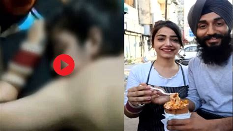 gurpreet kaur kulhad pizza viral video|Amid Viral Video Controversy, Kulhad Pizza Couple Celebrates。